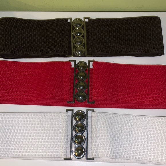 Accessories - 3 stretch belts